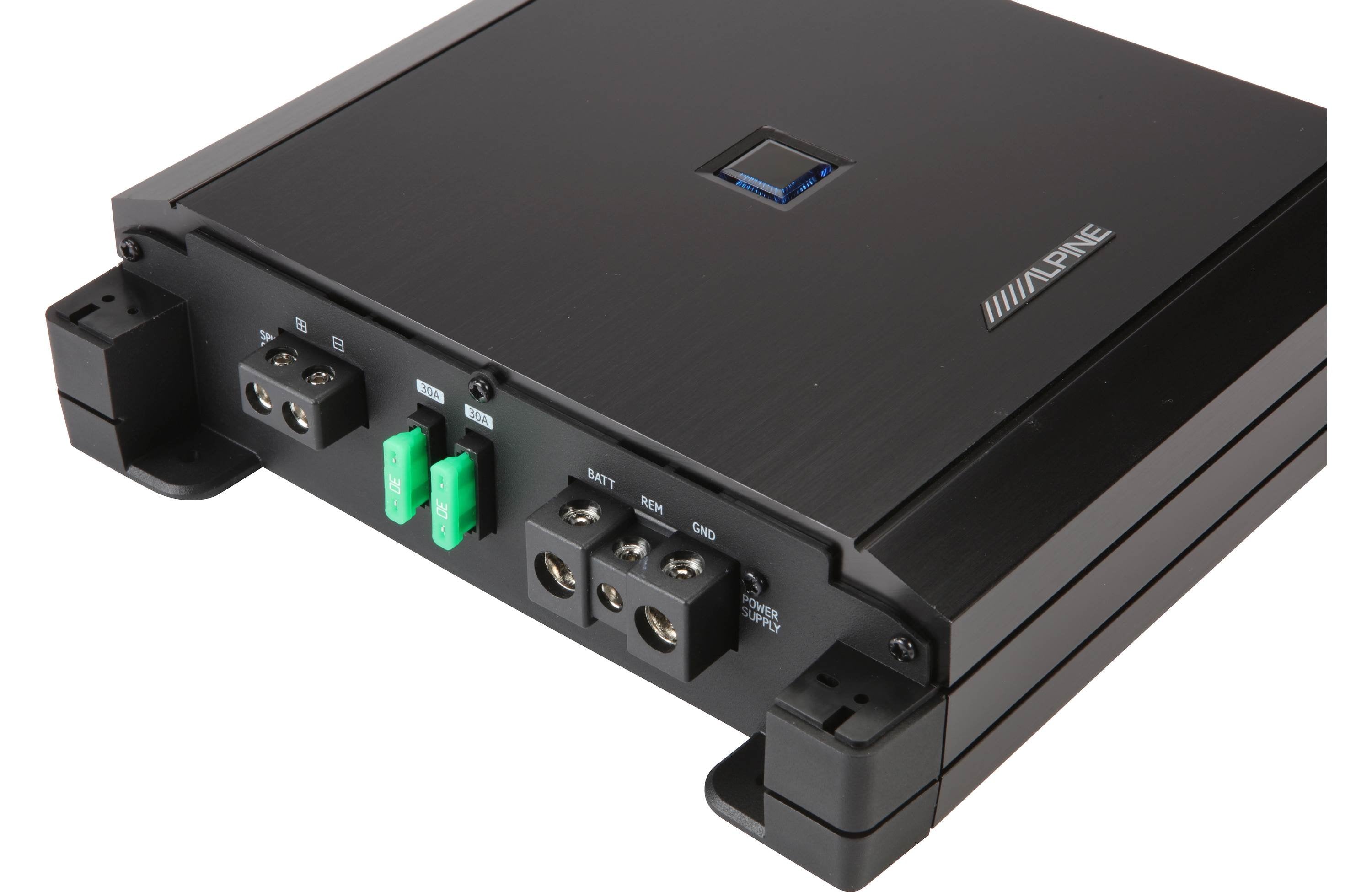 Alpine S2 A60M S Series Mono Power Amplifier - High-Performance Car Audio Amp for Enhanced Bass & Sound Quality | Perfect for Car Audio Systems & Home Theater Setups
