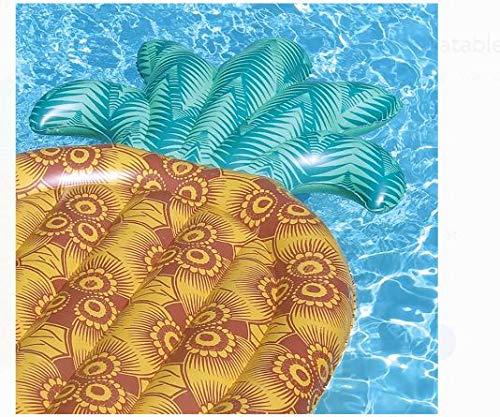 Swimline Pool Pizza Slice & Giant Inflatable Pineapple Float Bundle - Fun Summer Pool Party Floats for Adults & Kids - Perfect for Backyard Pools, Beach Vacations & Water Activities