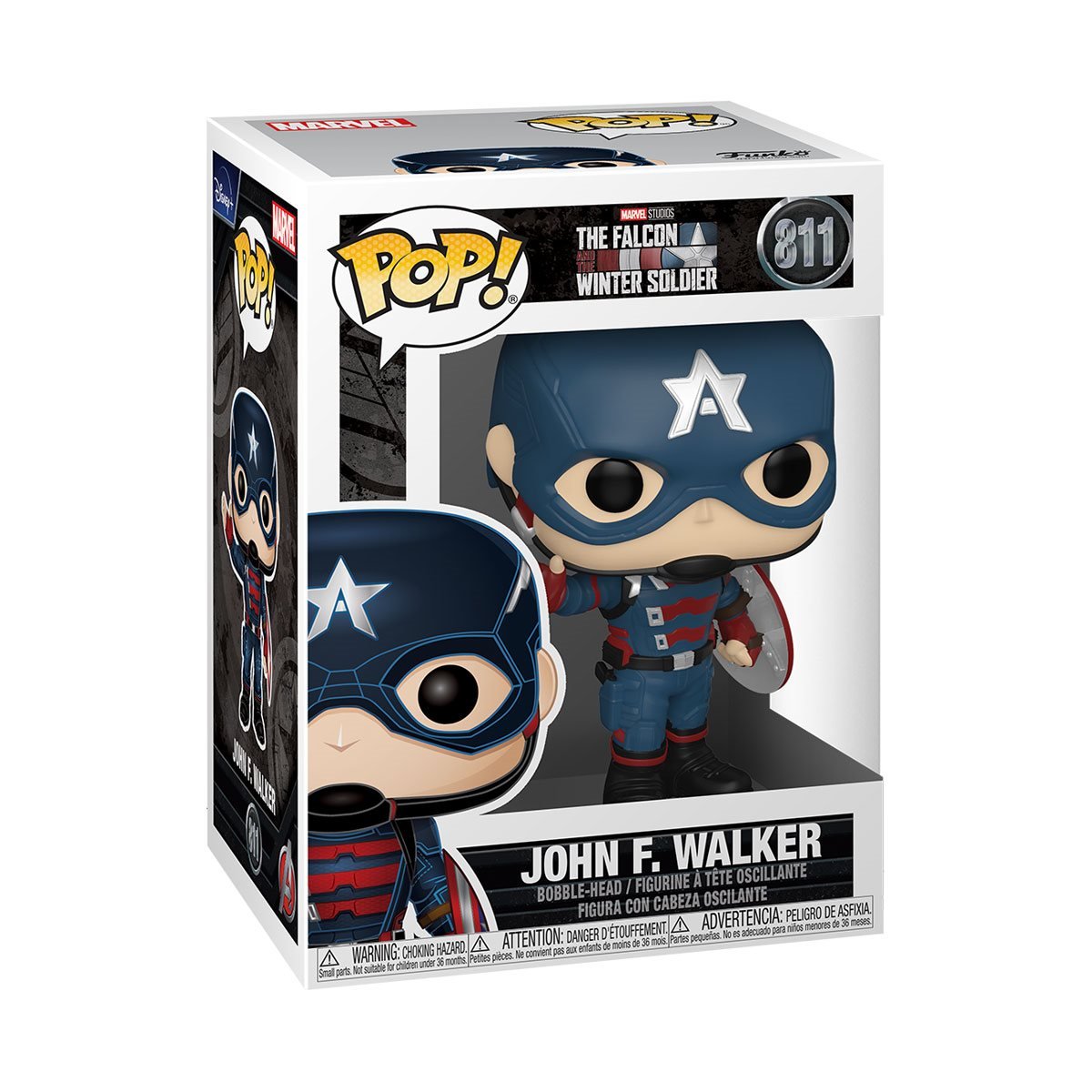 Marvel The Falcon and Winter Soldier John F. Walker Action Figure - Collectible 6-Inch Superhero Toy for Fans | Perfect for Display, Gifts, and Marvel Cosplay Collections