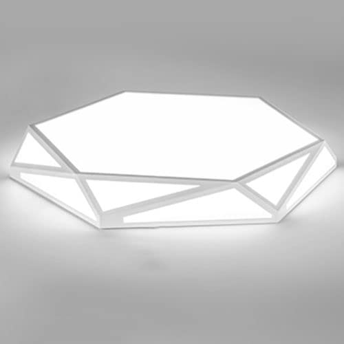 Modern Iron Art Ceiling Lamp - 3-Color Dimmable LED Flush Mount Light Fixture, Easy Installation for Living Room, Bedroom & Dining Room | Indoor Close-to-Ceiling Lighting Solution