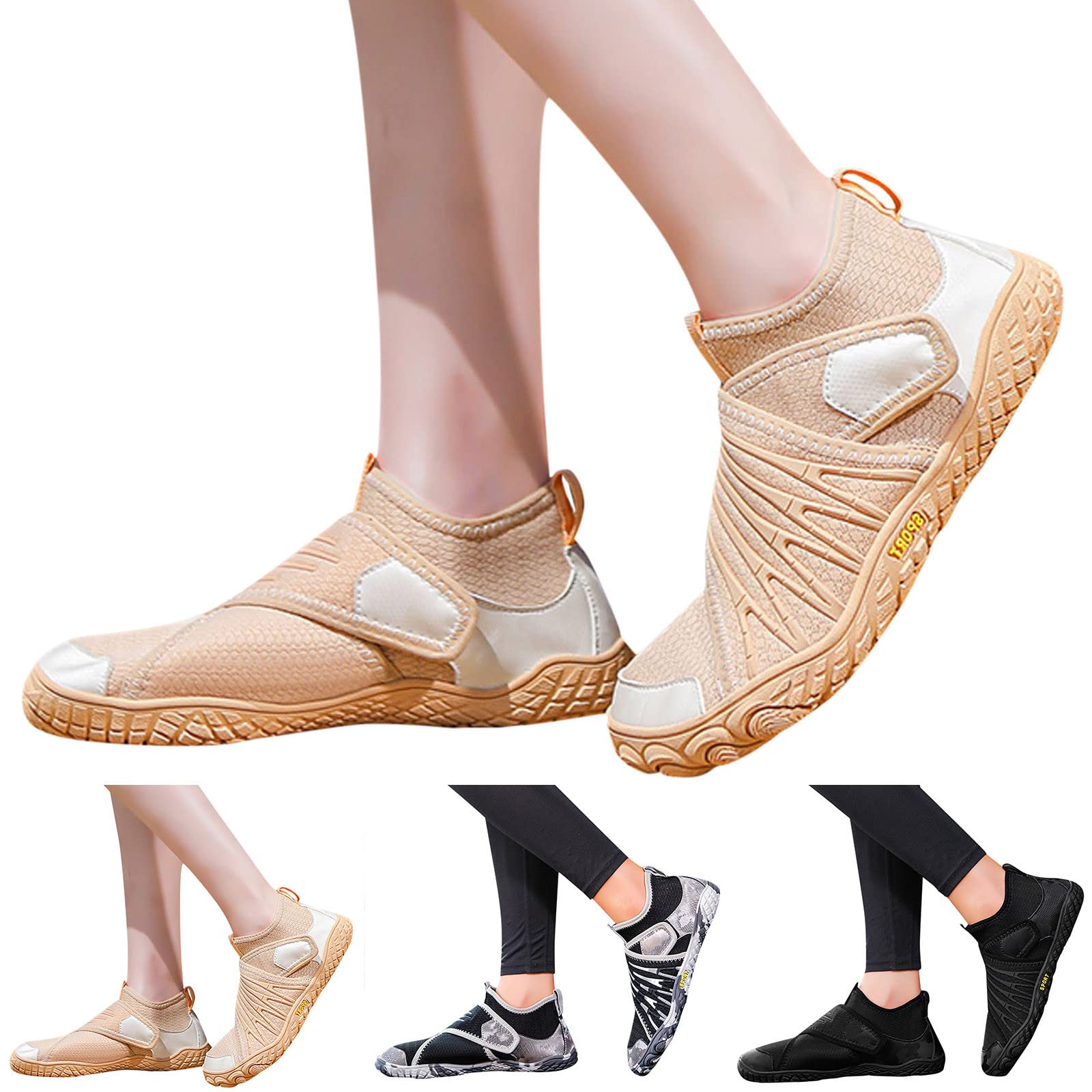 Women's Black Casual Fashion Sneakers - Non-Slip Flat Shoes for Running, Hiking & Sports | Comfortable Walking Shoes for Women | Perfect for Gym, Travel & Daily Wear