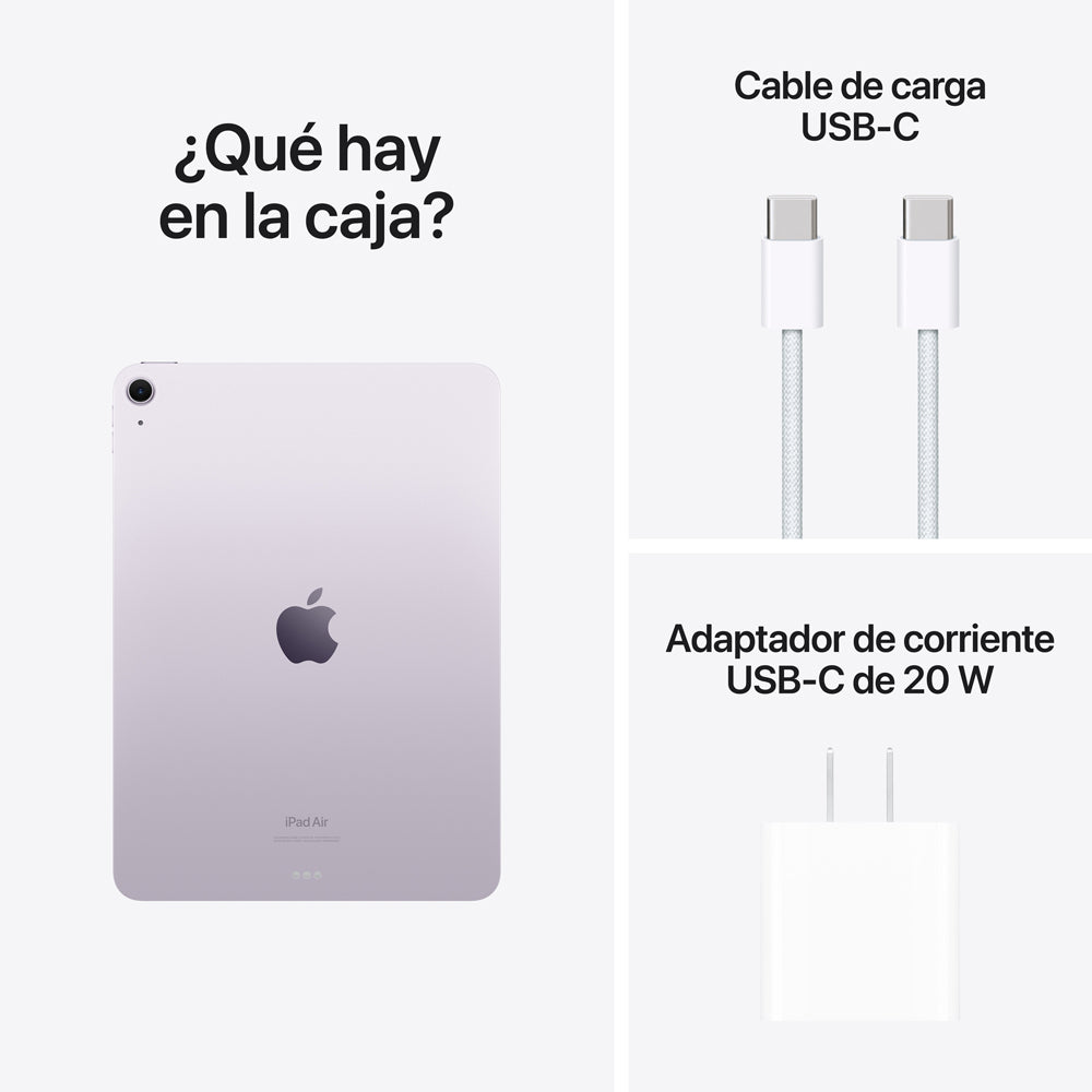 Apple iPad Air 11-inch Wi-Fi 512GB Purple (M2 Chip) - Perfect for Work, Study & Entertainment