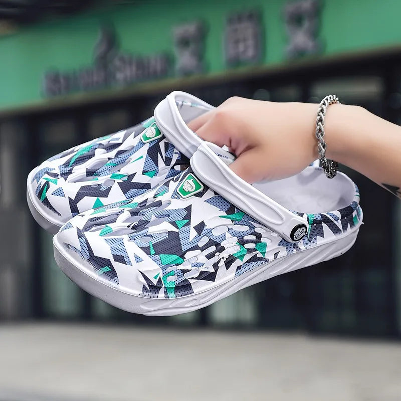 **2024 Summer Big Size 48/49 Men's & Women's Oversized Comfortable Sandals - Luxury Soft Slippers for Casual Wear - Perfect for Beach, Poolside, and Home Relaxation**