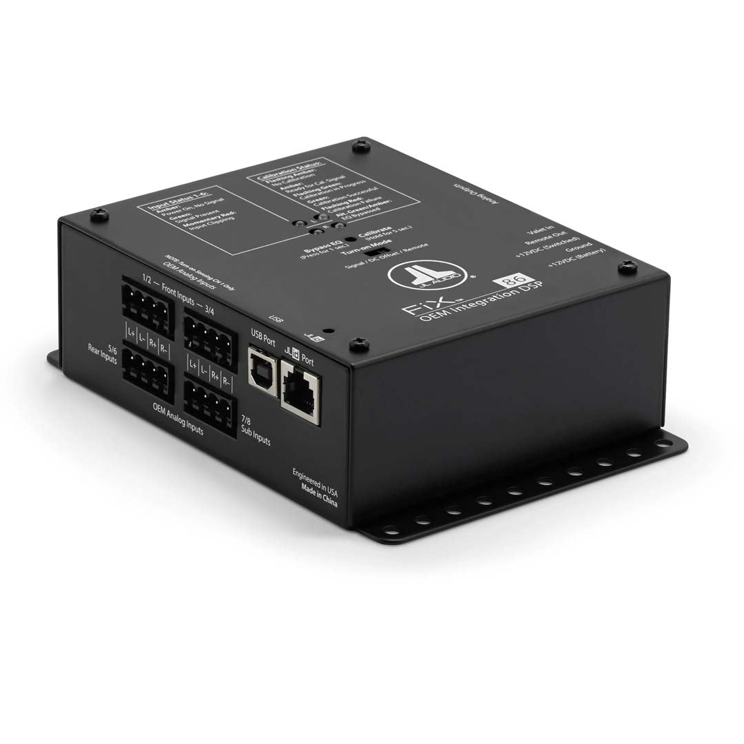 JL Audio FiX 86 6-Channel OEM Integration DSP - Premium Car Audio Processor for Enhanced Sound Quality | Perfect for Vehicle Audio System Upgrades & Custom Installations