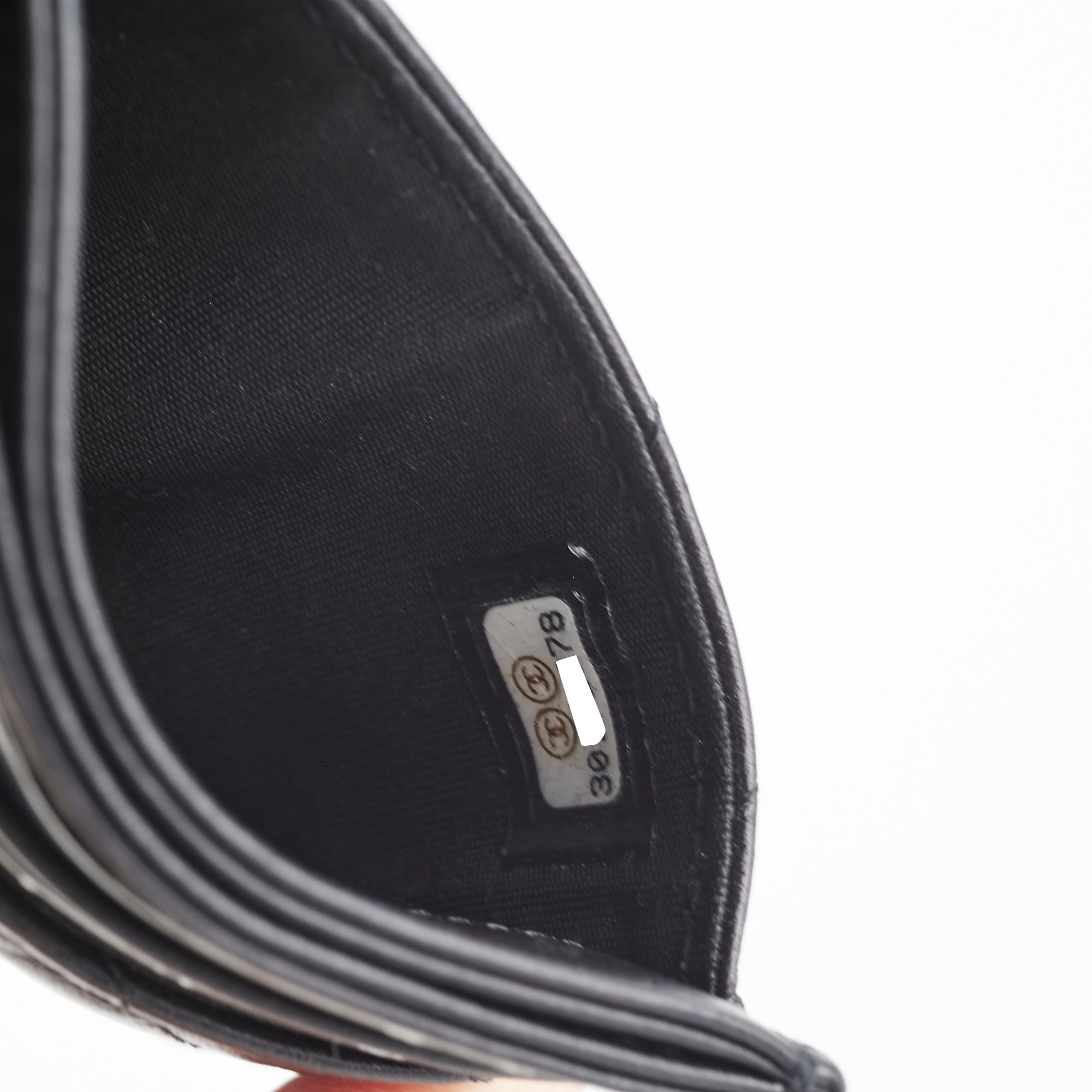 Chanel Reissue 2.55 Black Leather Card Holder Wallet for Women - Perfect for Everyday Use, Travel & Gift Giving