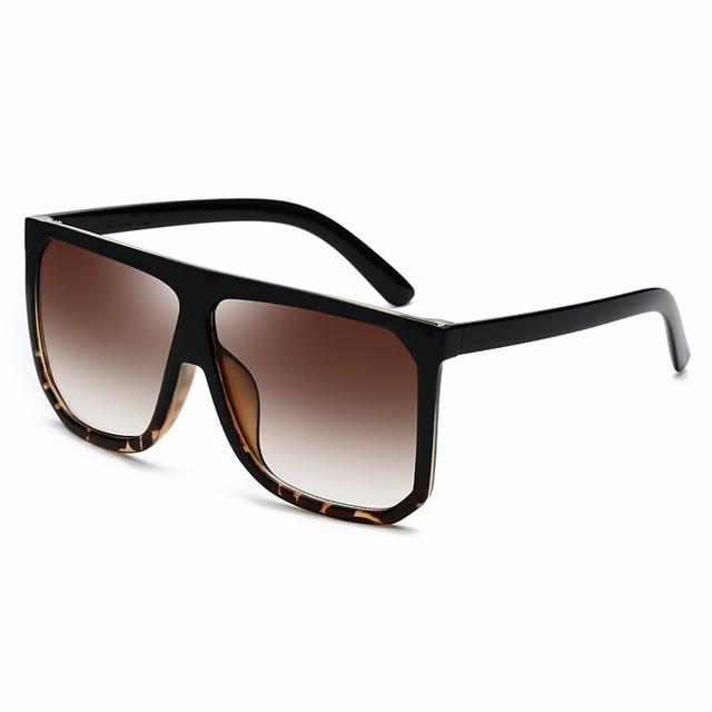 Square Oversized Sunglasses for Women & Men - UV Protection, Fashionable & Trendy - Perfect for Beach, Driving & Outdoor Activities
