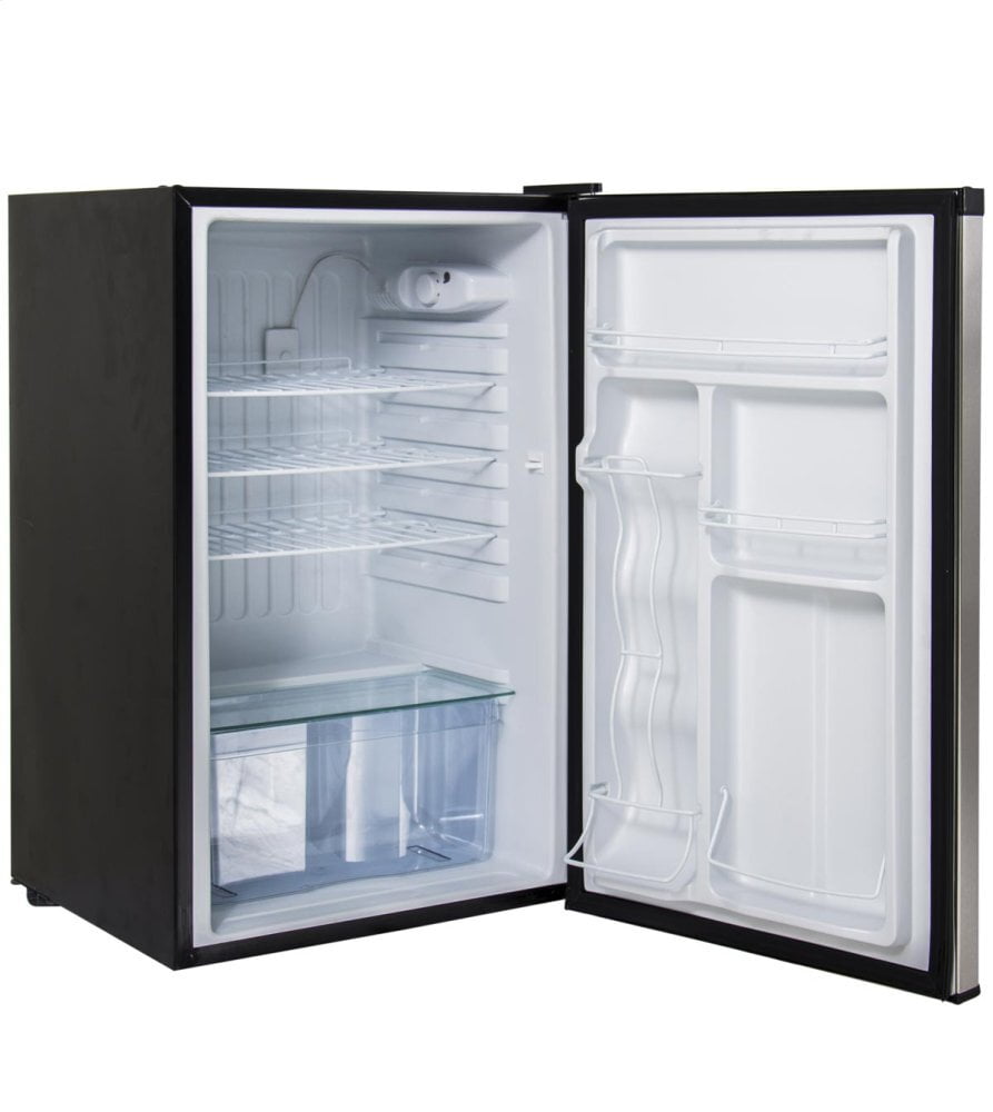 Blaze Grills BLZSSRF130 Stainless Steel Front Refrigerator - 4.5 Cu. Ft. Outdoor Kitchen Refrigerator for Patio, BBQ, and Backyard Entertaining