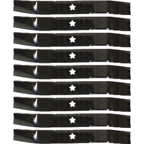 (9 Pack) Premium Medium Lift Replacement XHT Lawn Mower Blades - Fits Stens 340-178 | 19.3125