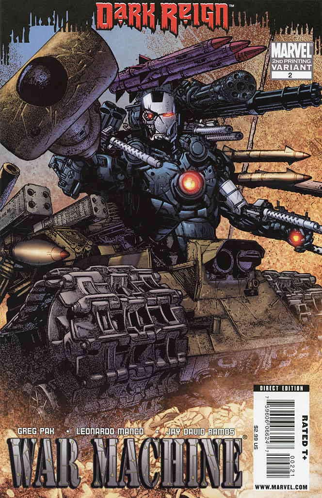 War Machine (2nd Series) #2 VF/NM Marvel Comic Book - Collectible Superhero Action Figure for Display & Gifts