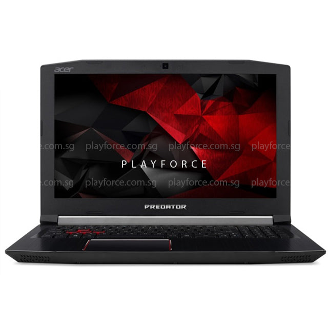 Acer Predator Gaming Laptop - Intel Core i7-7700HQ, NVIDIA GTX 1060 6GB, 1TB HDD + 256GB SSD, 15.6