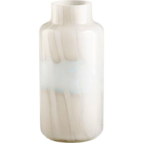 Cyan Design 11078 Lucerne 13 Inch Large Vase - Elegant Home Decor for Living Room, Dining Table, Wedding Centerpiece & Floral Arrangements