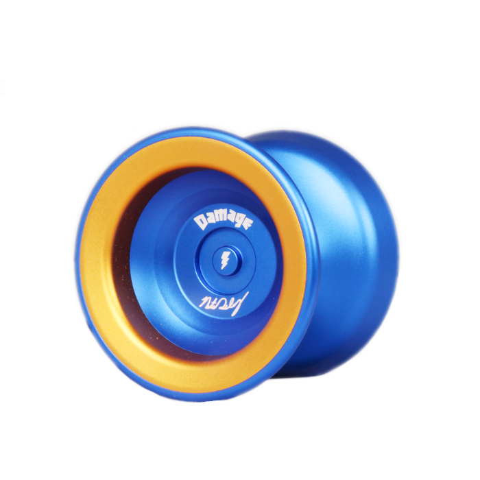 YoYoFactory Damage Professional Unresponsive Yo-Yo for Advanced Players - Perfect for Yo-Yo Tricks, Competitions & Performance Shows