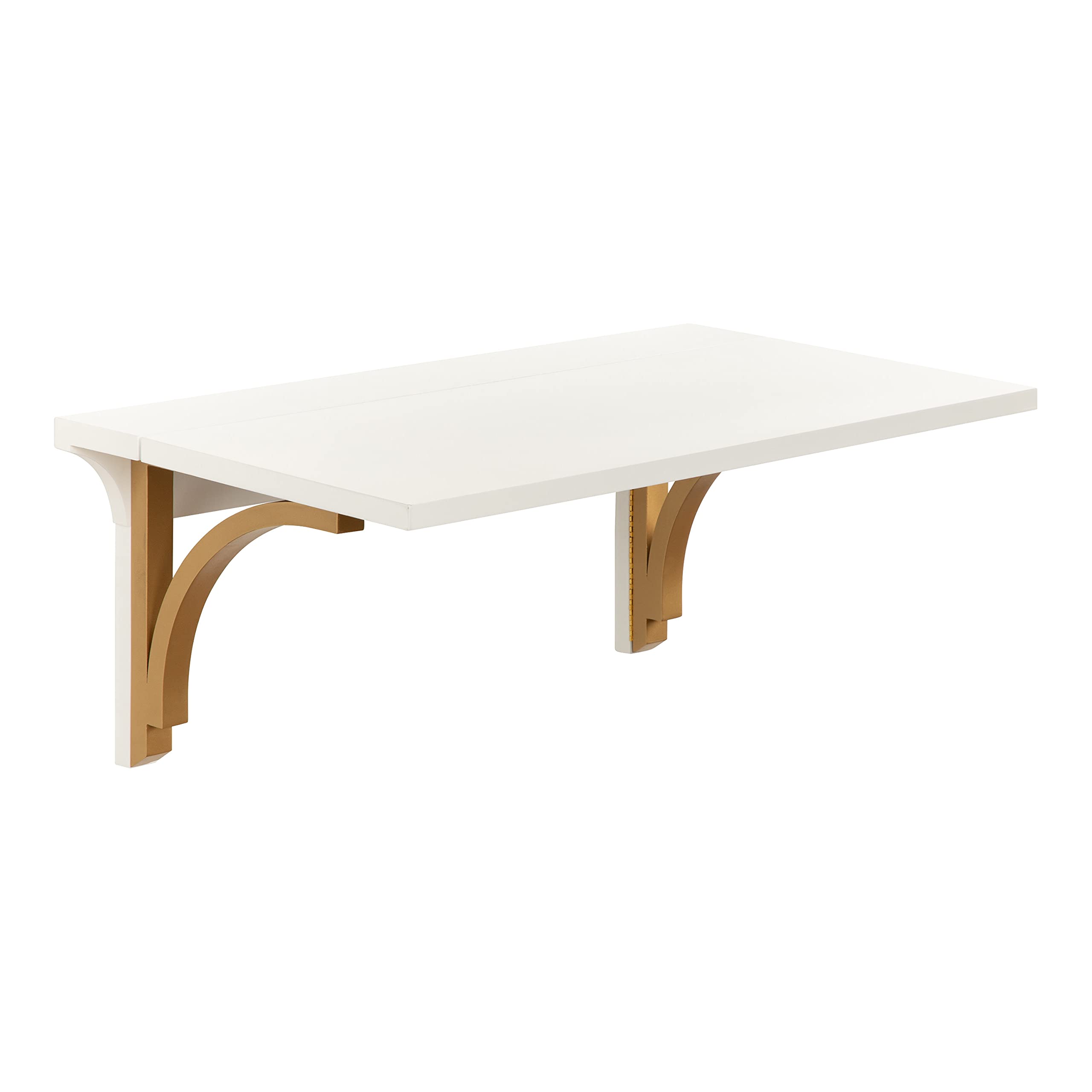 Kate and Laurel Corblynd Wall Mounted Floating Desk - 30
