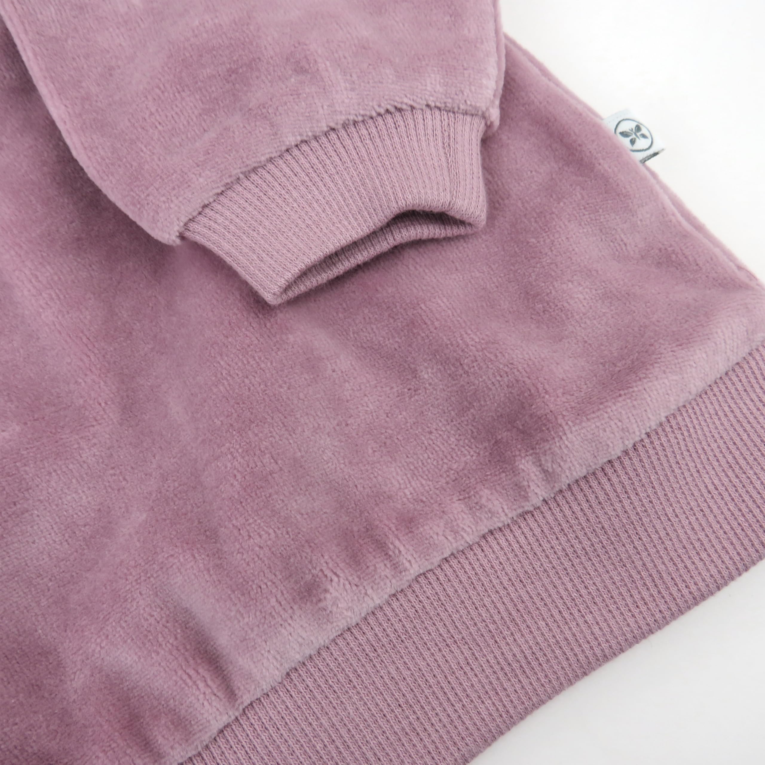 HONESTBABY Soft Velour Hoodie & Zip-Up Sweatshirt with Jogger Pants Set - Cozy Outfit for Toddlers, Baby Boys & Girls - Perfect for Playdates, Outings & Family Photos