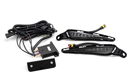 High-Quality LED Daytime Running Lights & Fog Lamps Replacement Kit for Toyota Vitz 2016-2018 - Durable Car Lighting Upgrade for Enhanced Visibility & Safety (Perfect for Night Driving, Foggy Conditions & Daily Commute)