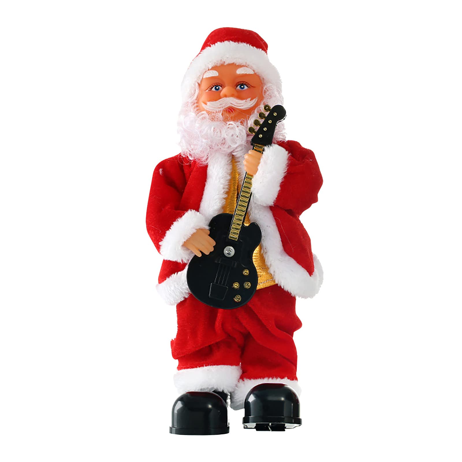 Santa Claus Electric Music Doll - Christmas Tree Ornaments & Holiday Decorations for Kids, Funny Musical Gift for Xmas Parties & New Year Celebrations | Perfect for Home Decor, Gift Exchanges & Festive Gatherings