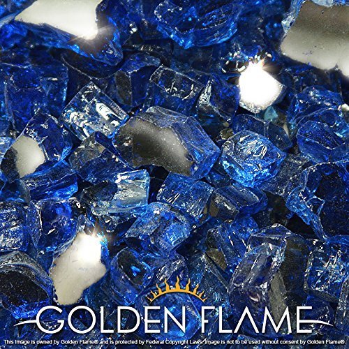 20lb Fire Glass for Fire Pit - 1/2