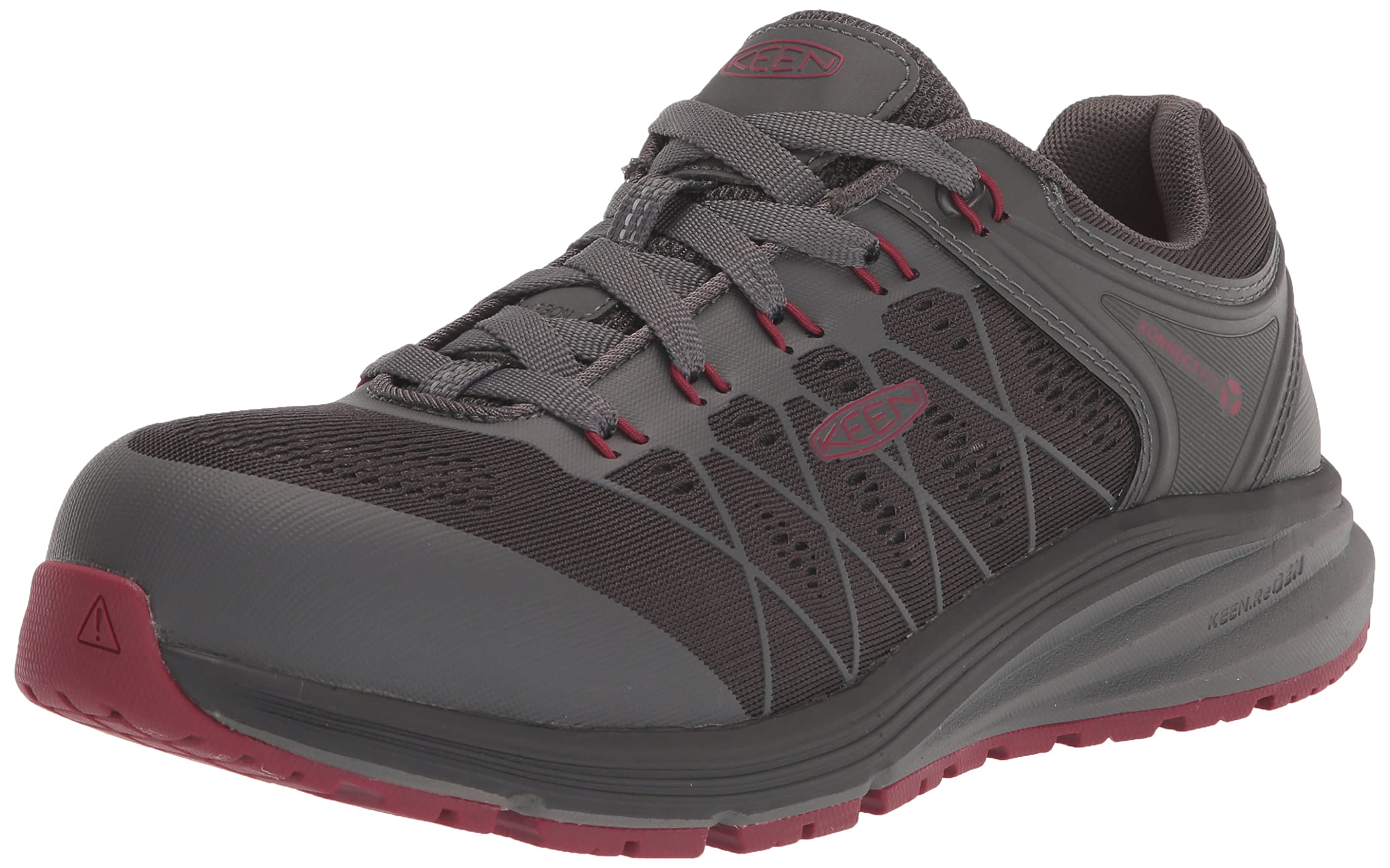 KEEN Utility Women's Vista Energy Low Height Composite Toe Work Shoes - Lightweight Safety Sneakers for Construction, Warehouse & Industrial Work (Indoor/Outdoor Use)