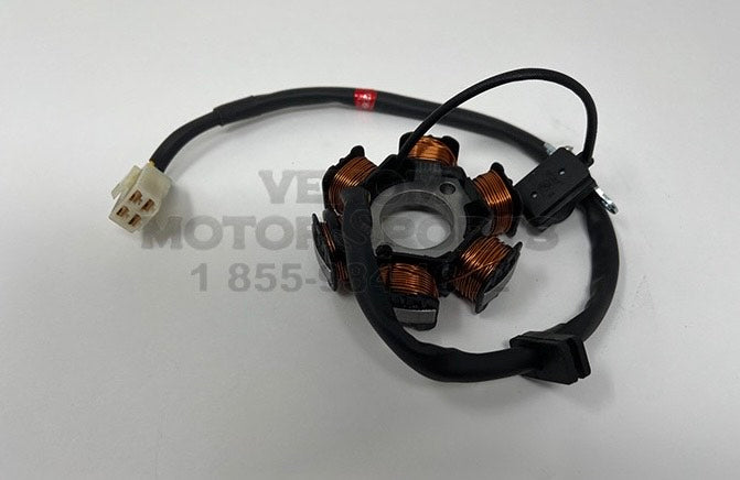 Venom X22 125cc Dirt Bike Stator Replacement Part (100104165-0004) - Compatible with ATV, Off-Road & Adventure Motorcycles