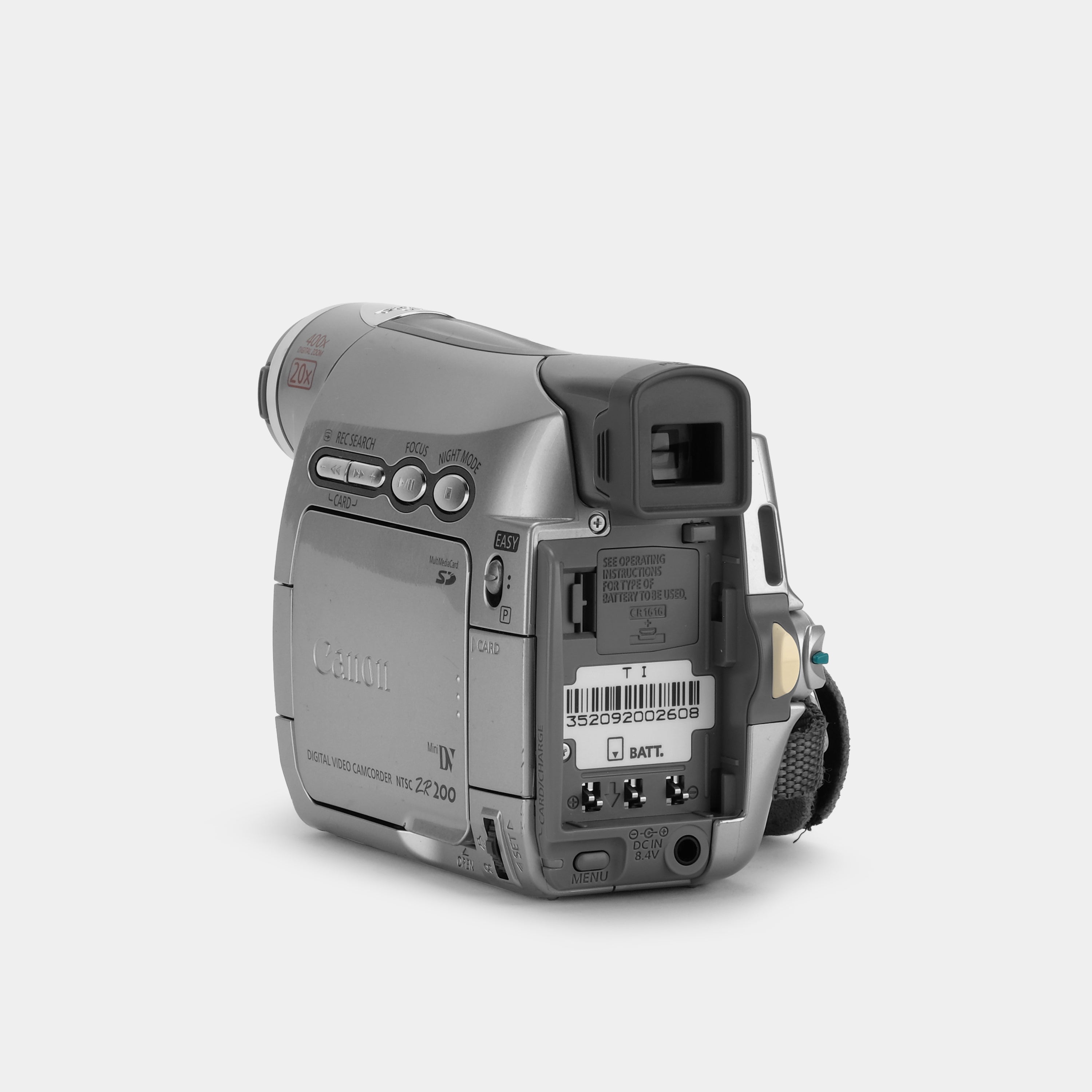Canon ZR200 Digital Video Camcorder - 1080p HD Camcorder with 35x Optical Zoom, Image Stabilization & 2.7
