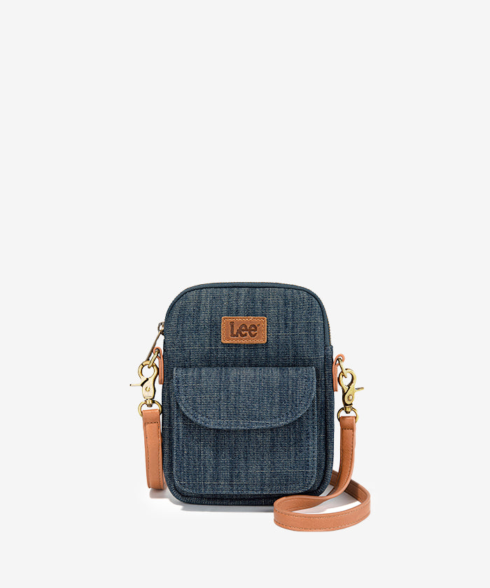 LEE Canvas Mini Crossbody Bag for Women - Stylish & Lightweight Small Shoulder Purse - Perfect for Travel, Shopping & Everyday Use