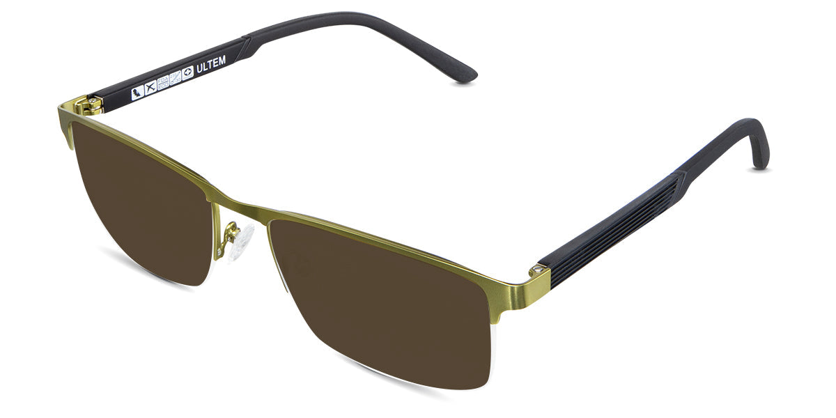 Colson Men's Polarized Prescription Sunglasses - UV Protection, Anti-Glare for Driving, Fishing & Outdoor Activities