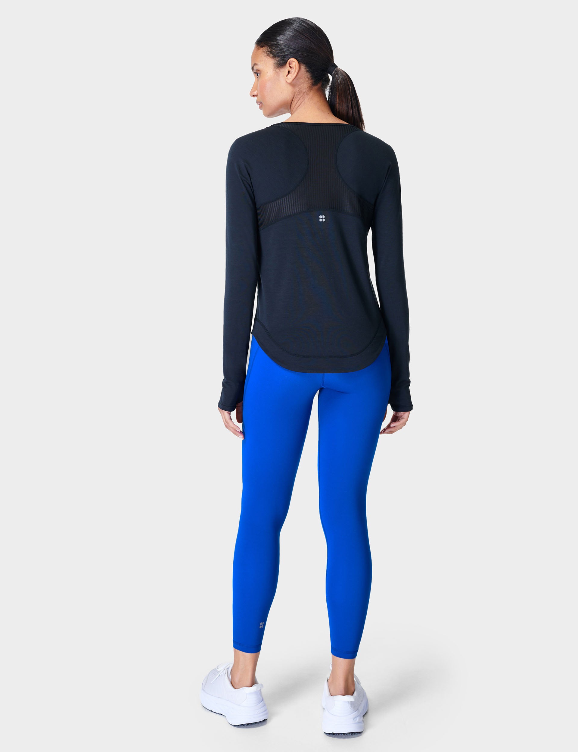 Breathe Easy Running Long Sleeve Top - Moisture Wicking Athletic Shirt for Men & Women | Perfect for Jogging, Gym Workouts & Outdoor Activities | Black