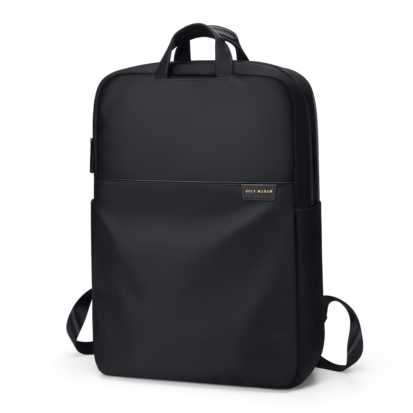 GOLF SUPAGS Anti-Theft Slim Travel Laptop Backpack for Women - Durable 17-Inch Business Computer Bag & College Bookbag - Perfect for Work, School & Commuting (Black)