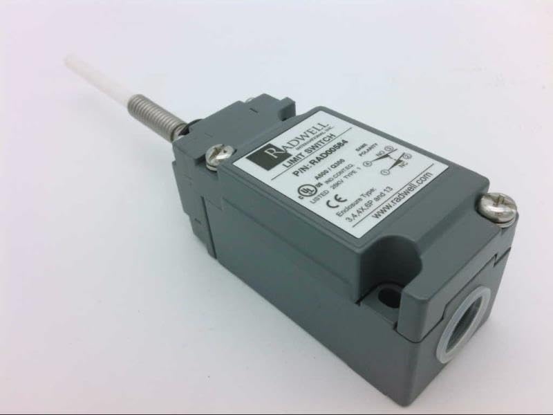 RADWELL Verified 9007-C54J-SUB Heavy Duty SPDT Wobble Stick Limit Switch 1NO/1NC - Industrial Machinery Replacement Part for Conveyors, Packaging & Automation Equipment