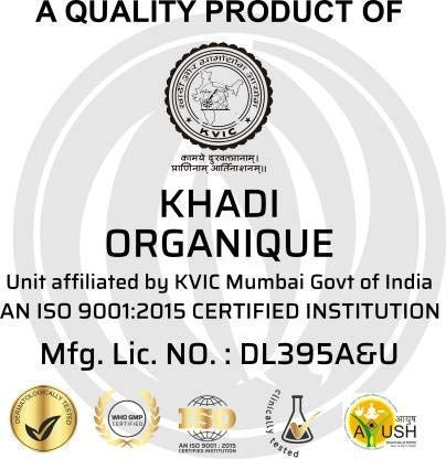 Khadi Organique Handmade & Herbal Soap Set - 2 Sandalwood & 2 Saffron Soaps (4x125g) | Natural Ayurvedic Skincare for Face & Body | Perfect for Daily Cleansing & Relaxation