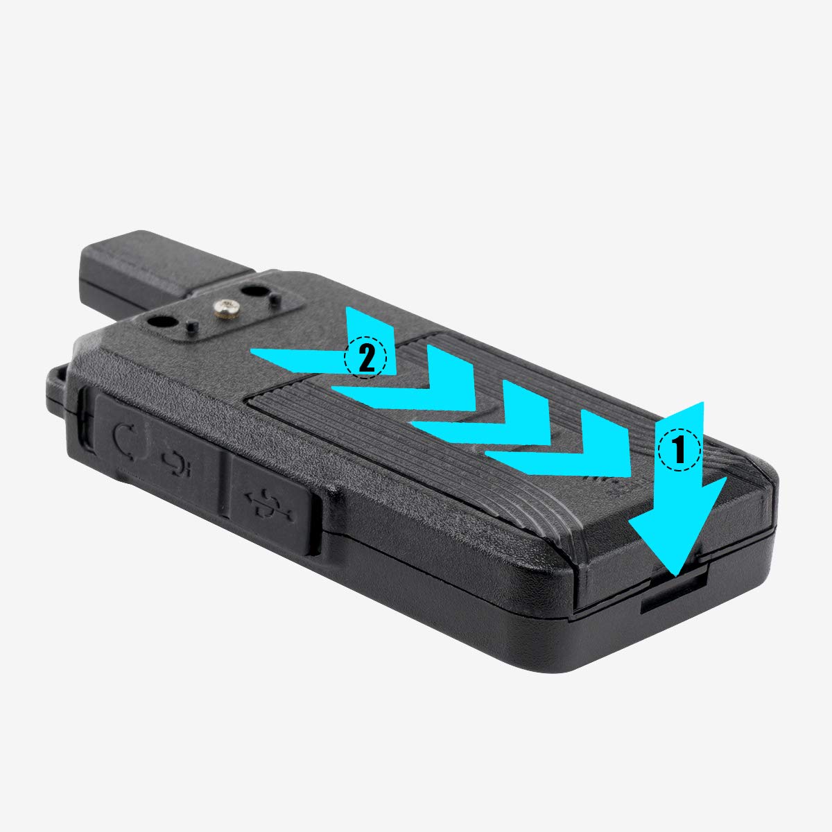 Retevis RT19 20 Pack Walkie-Talkies - Portable FRS Two Way Radios with USB Rechargeable Battery & Metal Clip - Compact Mini Design for Adults - Ideal for School, Church, Healthcare & Outdoor Activities