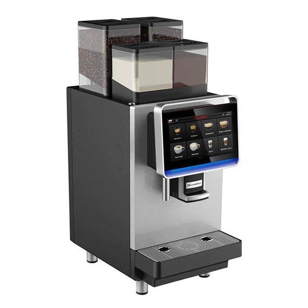 Dr. Coffee F2 Plus Automatic Coffee Machine - 12 Cup Programmable Drip Coffee Maker with Timer, Stainless Steel Carafe - Perfect for Home, Office & Restaurant Use