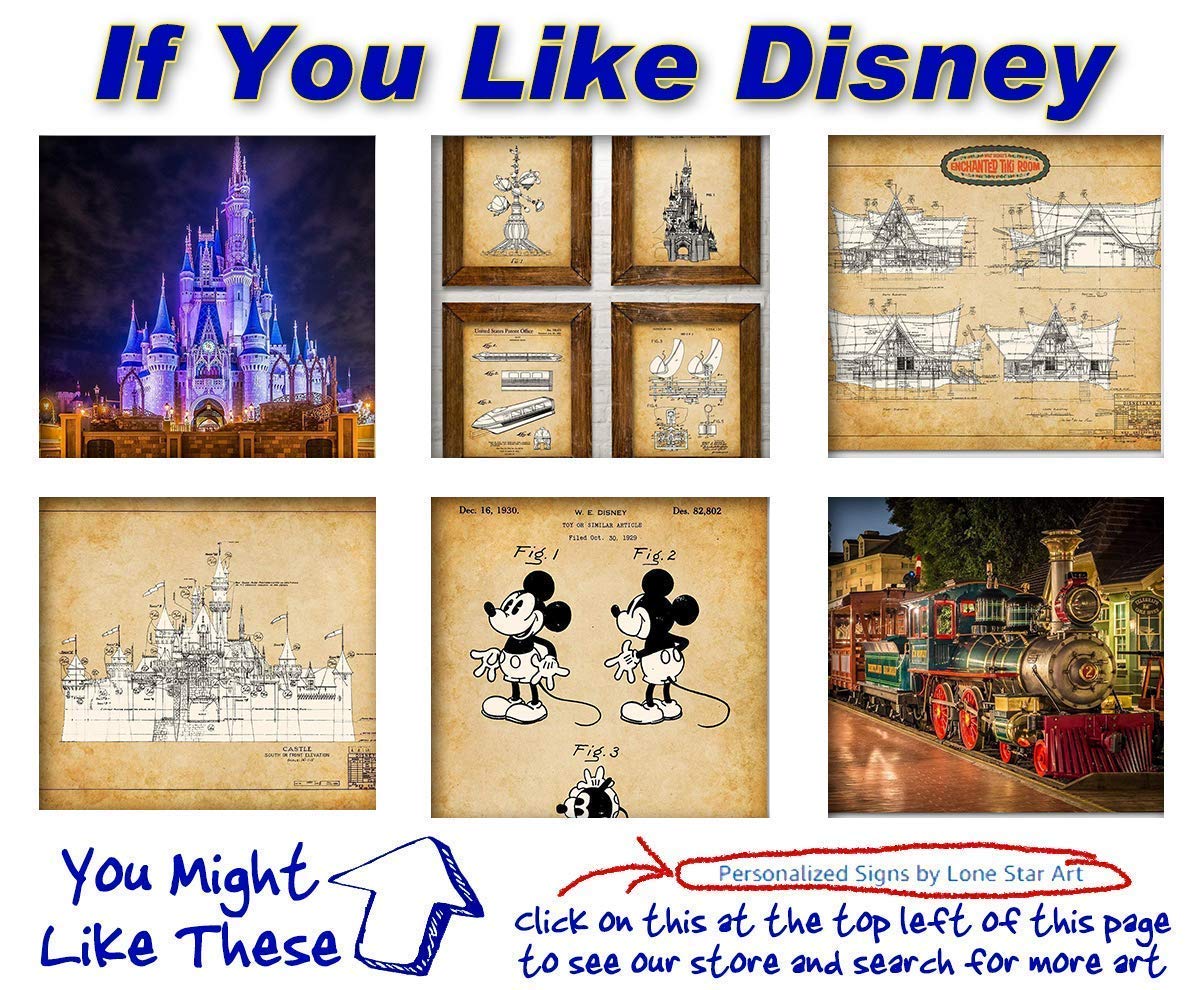 11x14 Unframed Cinderella Castle Art Print - Disney World Wall Decor for Home, Nursery & Magic Kingdom Themed Rooms | Perfect Gift for Disney Fans Under $15 | Great for Bedroom, Kids Room & Disney Themed Party Decorations