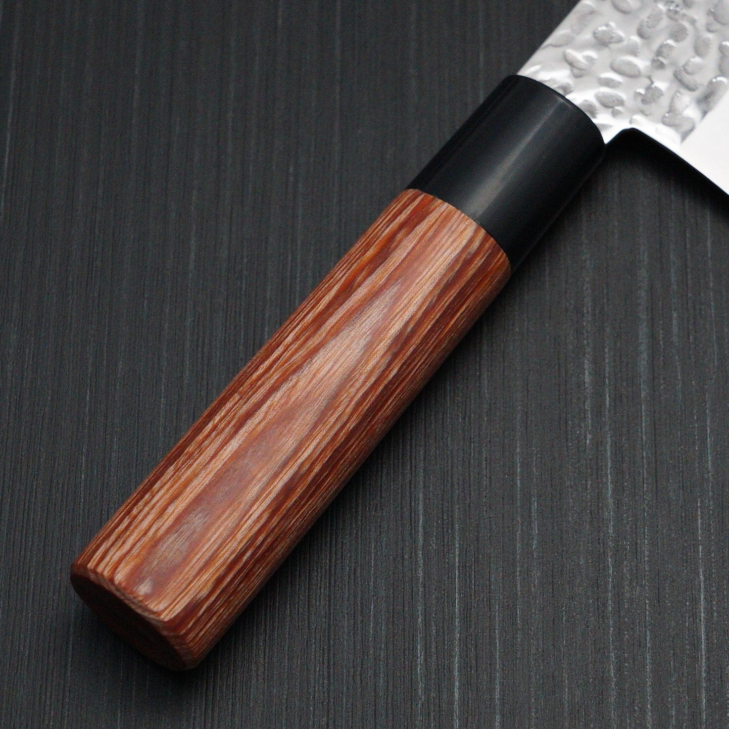 Premium Kanetsune Seki Hammered Finish DSR 1K6 Usuba Nakiri Knife 165mm - Japanese Vegetable Cleaver with KC-953 Steel - Perfect for Sushi Prep, Vegetable Chopping & Asian Cuisine