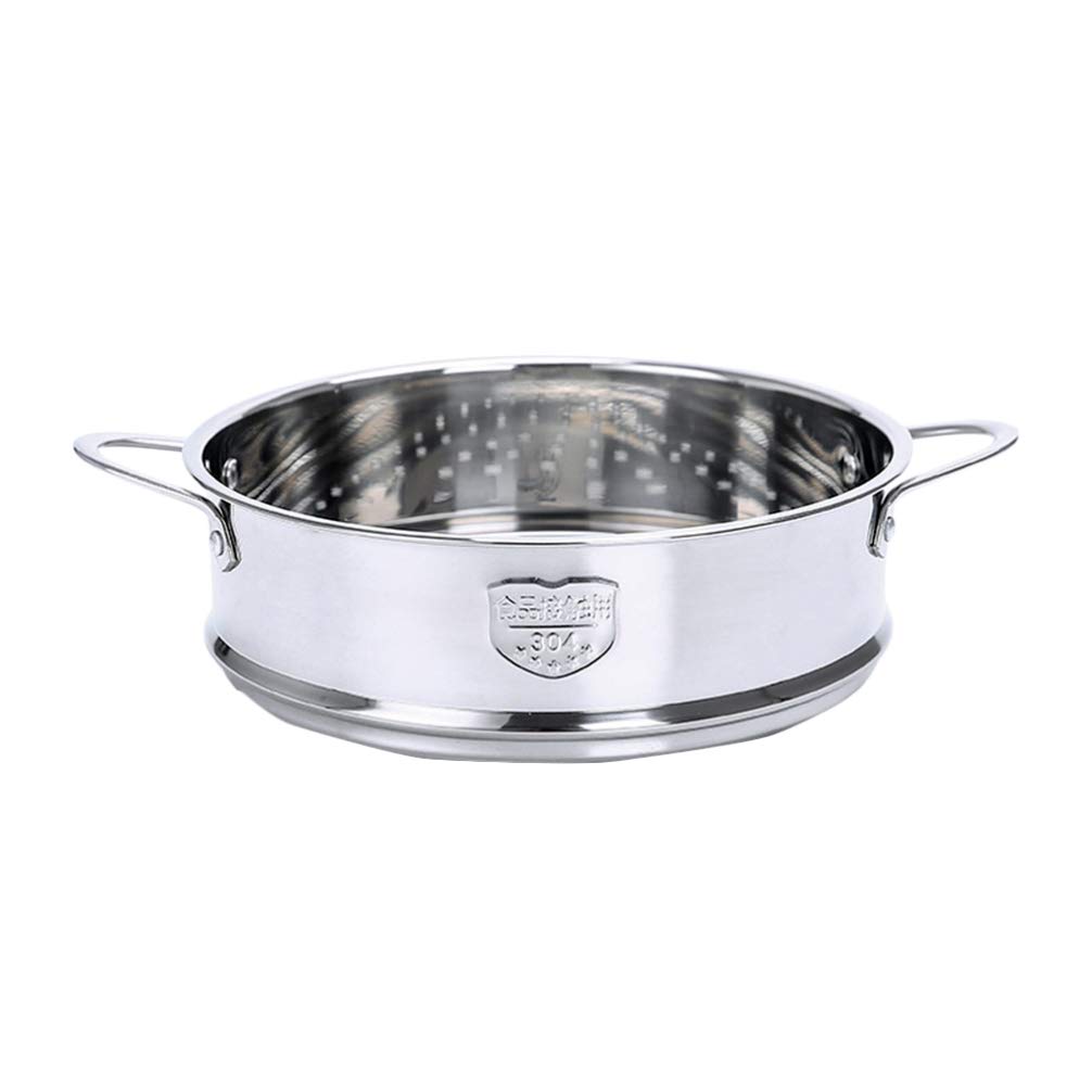 **Stainless Steel Steamer Basket for Cooking - Cabilock Food Steamer Insert for Vegetables, Meat, Dumplings, Fish & Chicken - Perfect for Dim Sum, Buns & Healthy Meals**