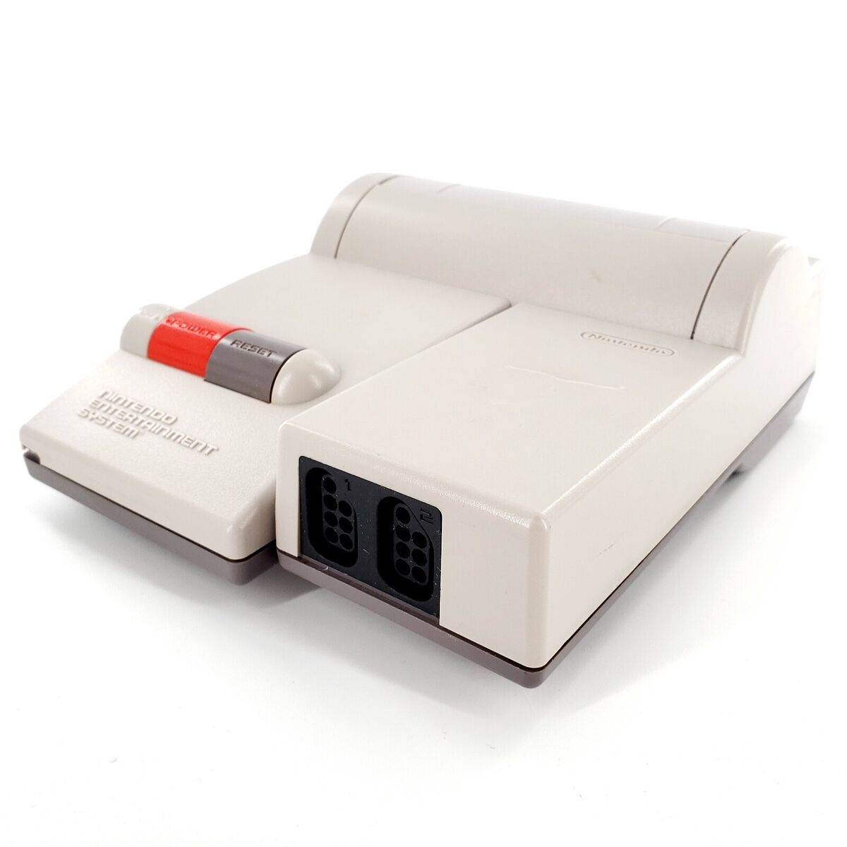 Original Nintendo NES Top Loading Console - Classic Retro Gaming System with 2 Controllers | Perfect for Home Entertainment & Vintage Gaming Collectors
