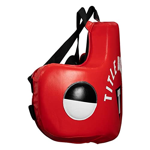 TITLE Boxing Body Protector - Premium Chest Guard for Boxing Training & Sparring - Ideal for MMA, Kickboxing & Martial Arts Practice