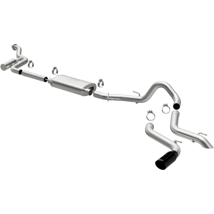 2024+ Toyota Tacoma Overland Series Performance Cat-Back Exhaust System - High-Performance Off-Road Upgrade for Adventure & Towing