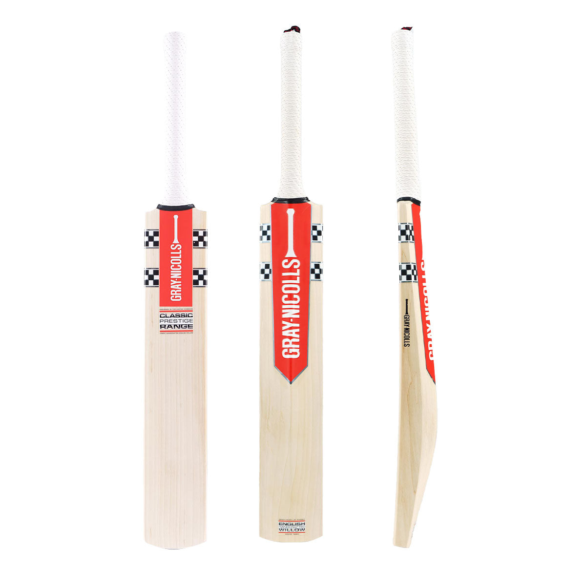 Gray Nicolls Classic Prestige Junior Cricket Bat - Lightweight English Willow for Youth Players - Perfect for Training & Matches