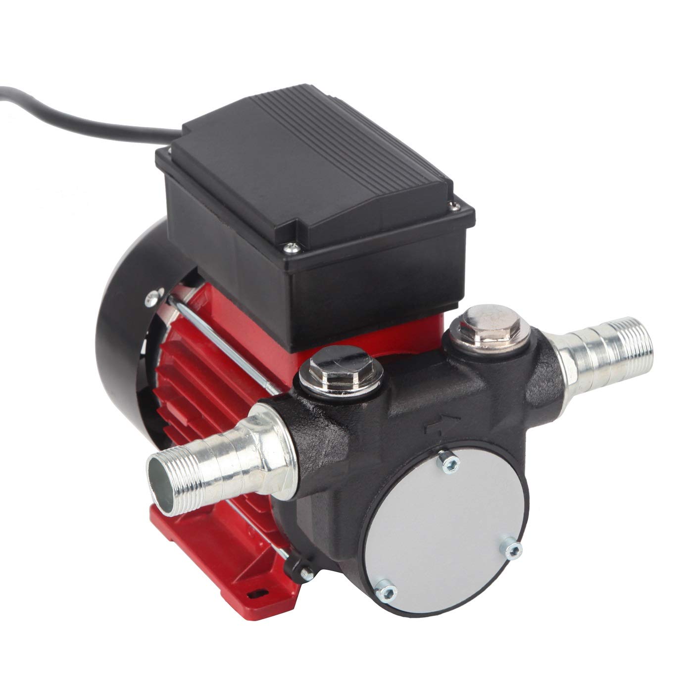 TOPWAY 110V AC 15GPM Electric Self-Priming Oil Transfer Pump - Heavy Duty Fuel, Diesel, Kerosene & Biodiesel Pump for Home, Farm & Industrial Use