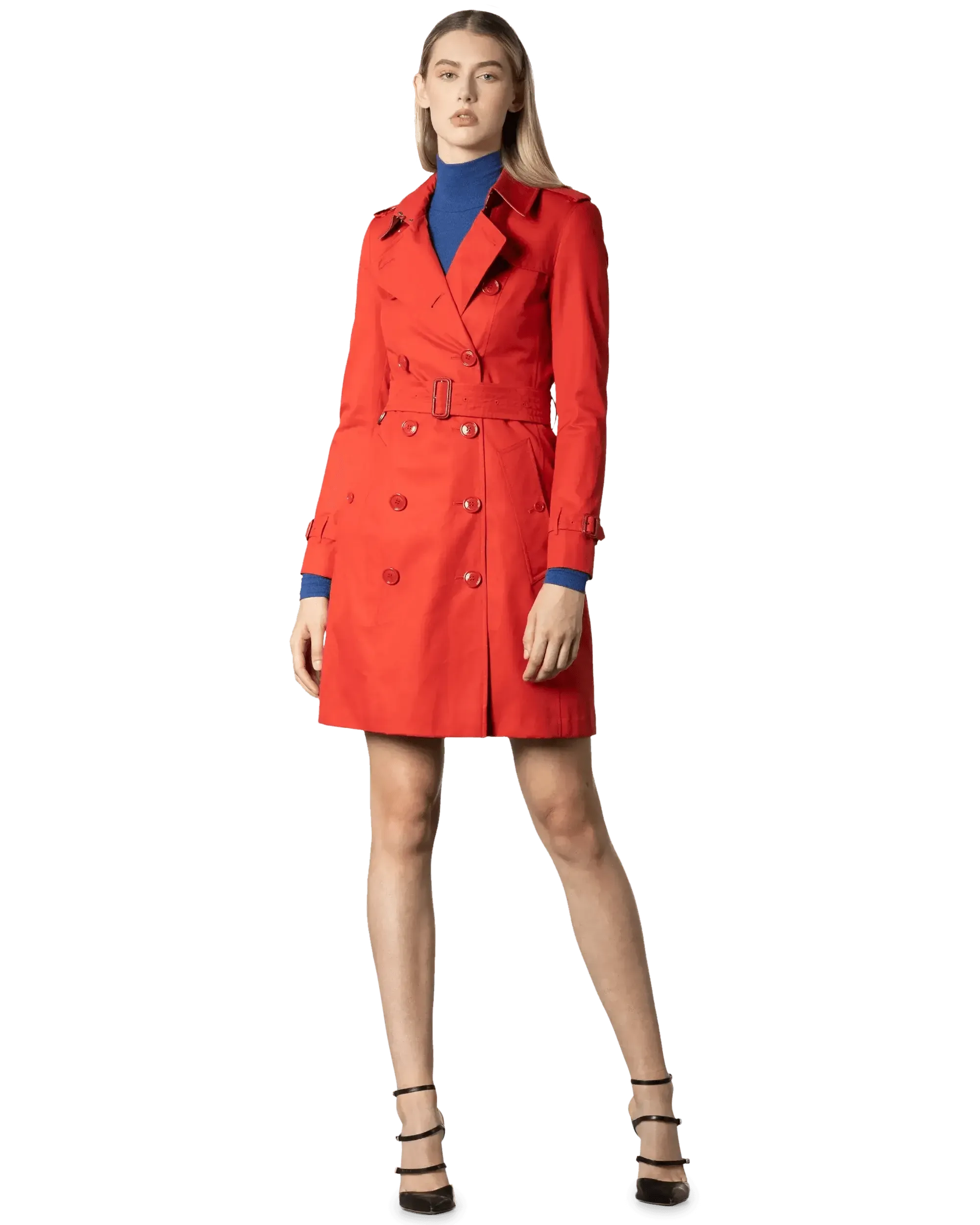 Stylish Belted Trench Coat for Women | Waterproof & Windproof Outerwear | Perfect for Office, Travel & Fall Fashion