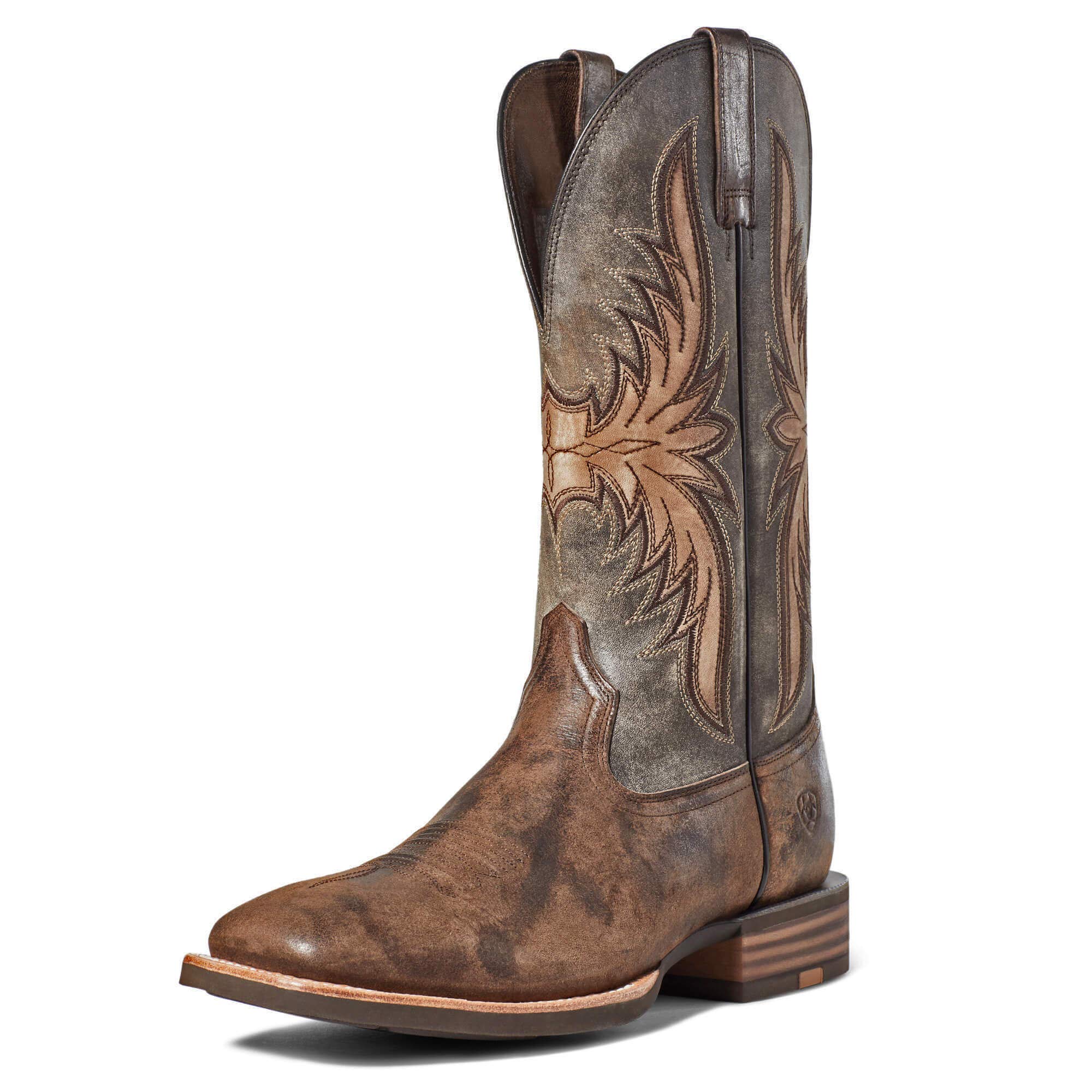 ARIAT Crosswire Western Boots for Men - Durable Cowboy Boots with Comfortable Fit - Perfect for Riding, Work & Outdoor Activities