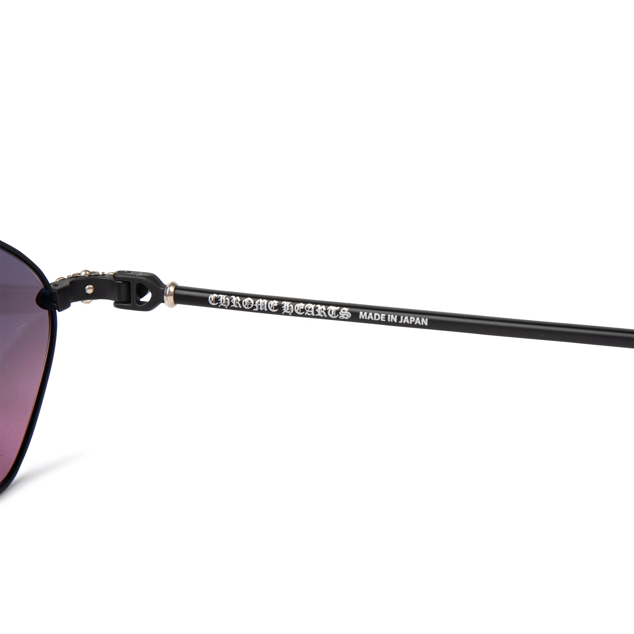 Chrome Hearts Diamond Dog Matte Black Sunglasses for Men & Women - Luxury Designer Shades for Outdoor, Driving & Fashion