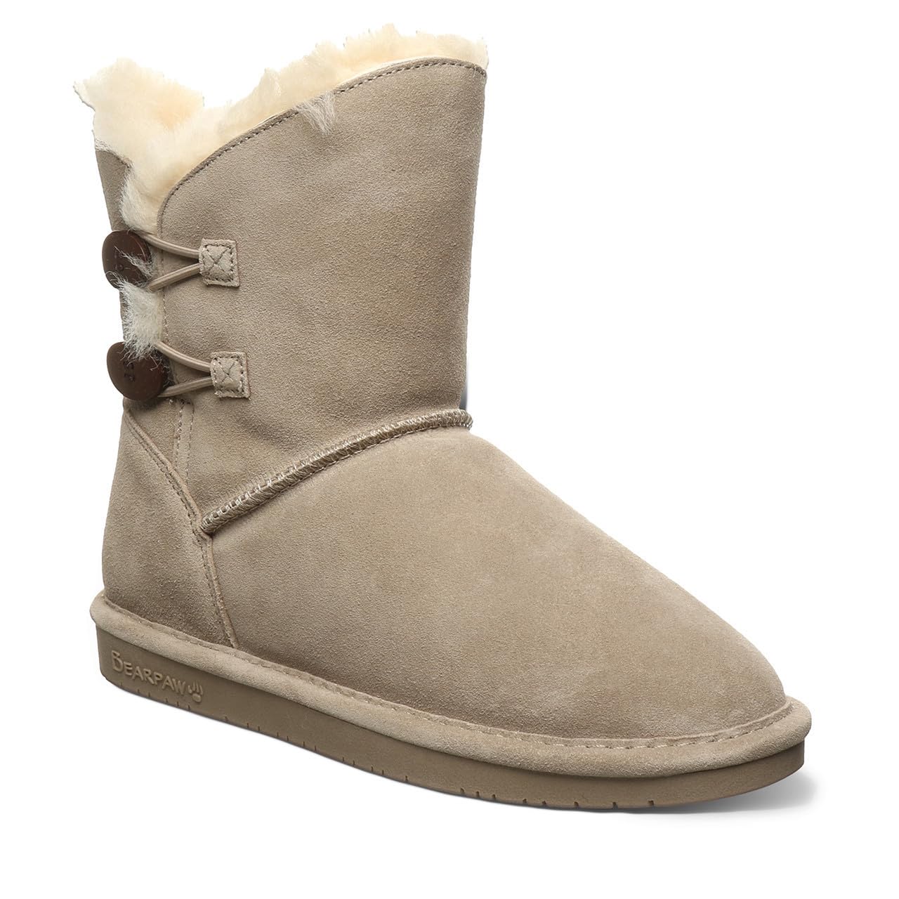 BEARPAW Women's Rosaline Winter Boots - Slip On Fashion Boots for Women in Multiple Colors | Cozy & Comfortable for Cold Weather, Snow, and Casual Outfits