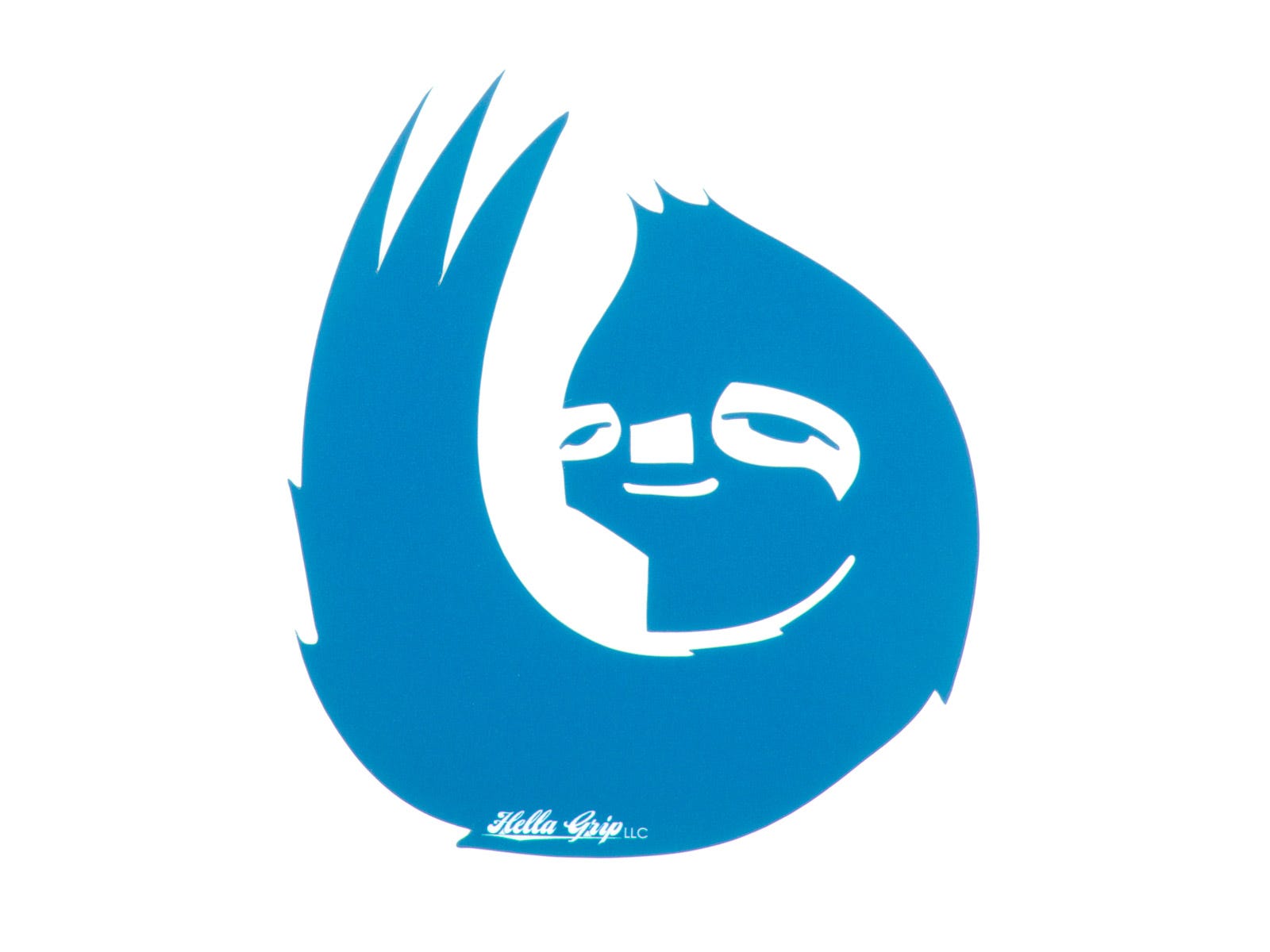 Hella Grip OG Sloth Die Cut Sticker - Waterproof Vinyl Decal for Laptops, Cars, and DIY Projects - Perfect for Skateboards, Hydro Flasks, and Personalizing Your Gear