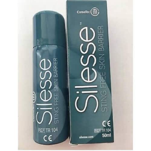 Convatec Italia 44785 Silesse Protective Spray for Wounds & Skin Care, 50ml - Ideal for Post-Surgical Care, Dermatitis & Skin Protection