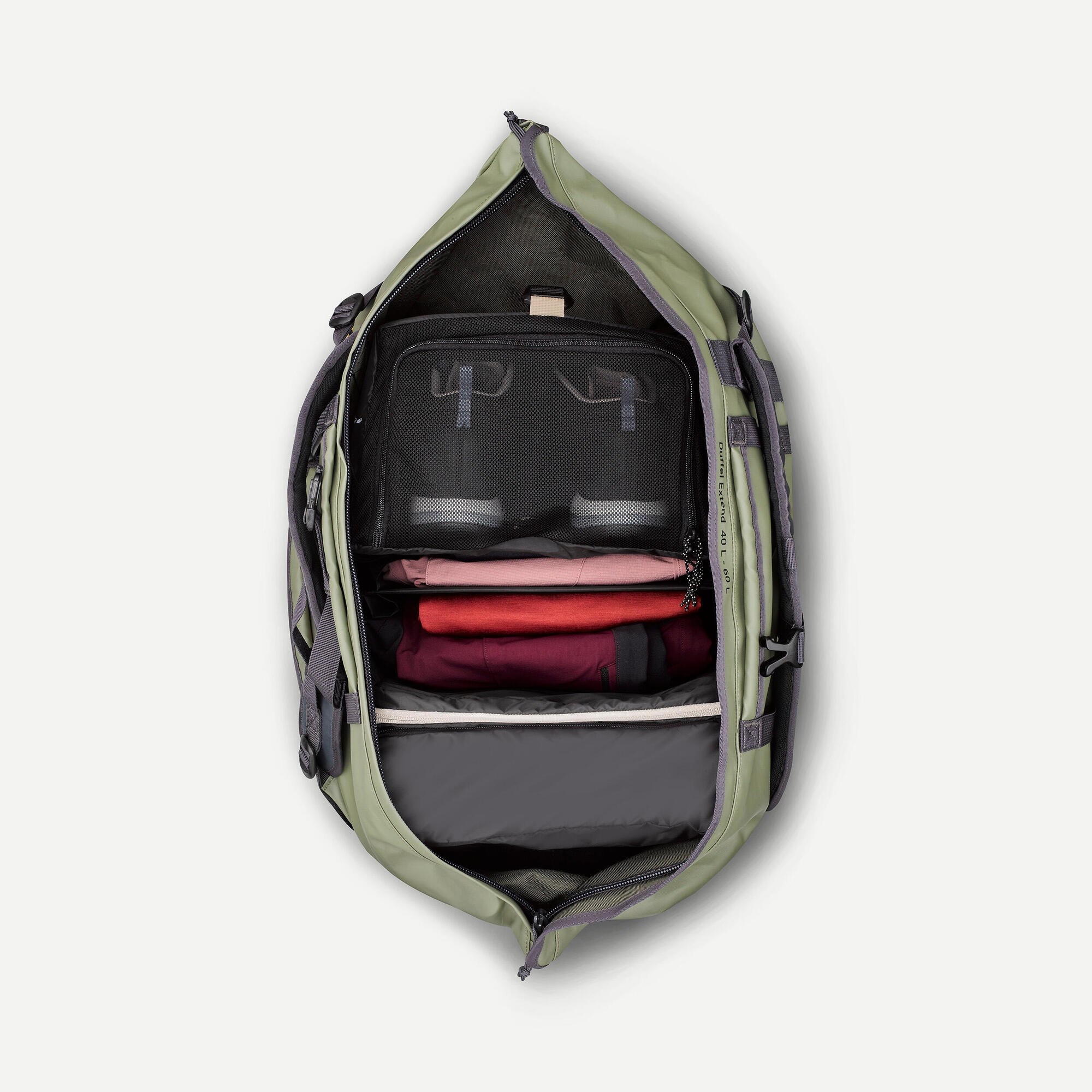 Forclaz Travel 500 Packing Cubes - Lightweight Luggage Organizer for Suitcases & Backpacks - Perfect for Travel, Camping & Business Trips