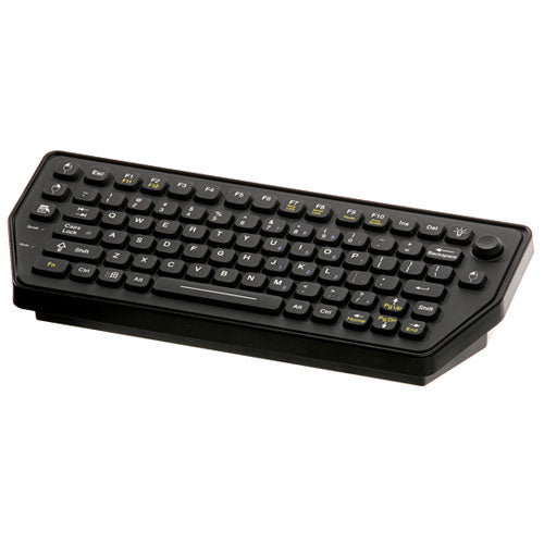 iKey SLK-79M Backlit Keyboard with Integrated HulaPoint - Waterproof & Dustproof Industrial Keyboard for Harsh Environments, Control Rooms & Manufacturing Facilities