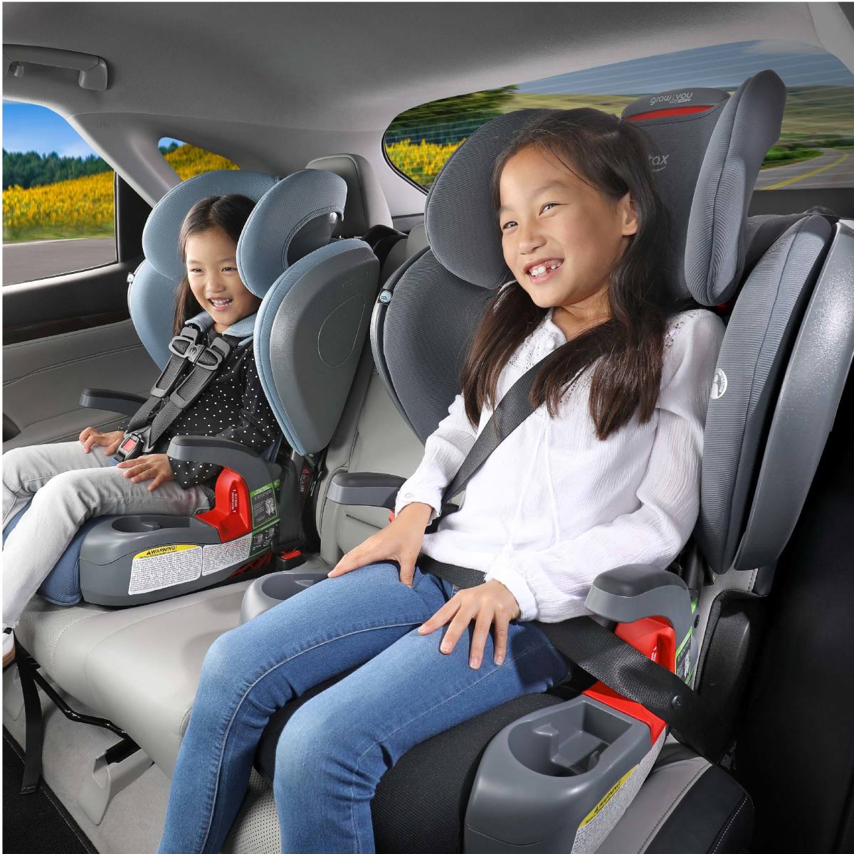 Britax Grow With You Clicktight Convertible Car Seat - Harness to Booster for Toddlers & Kids | Safe & Comfortable for Long Rides, Travel & Everyday Use