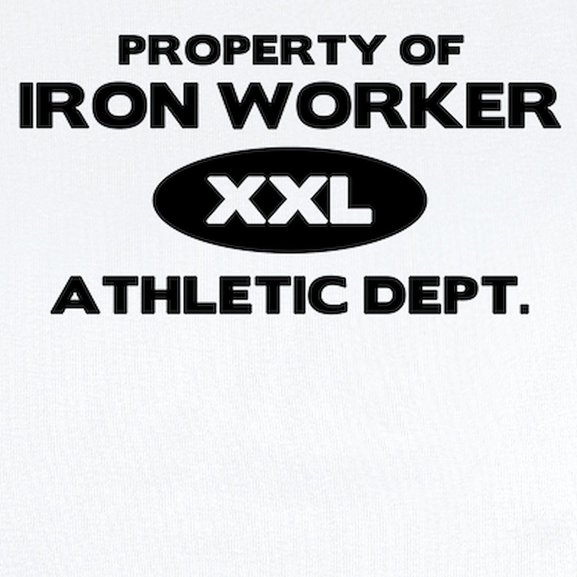 CafePress Iron Worker Infant Bodysuit - Cute Baby Romper for Boys & Girls | Perfect for Playtime, Daycare & Family Photos